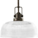 Progress Canada - One Light Pendant - Archie - Venetian Bronze- Union Lighting Luminaires Decor