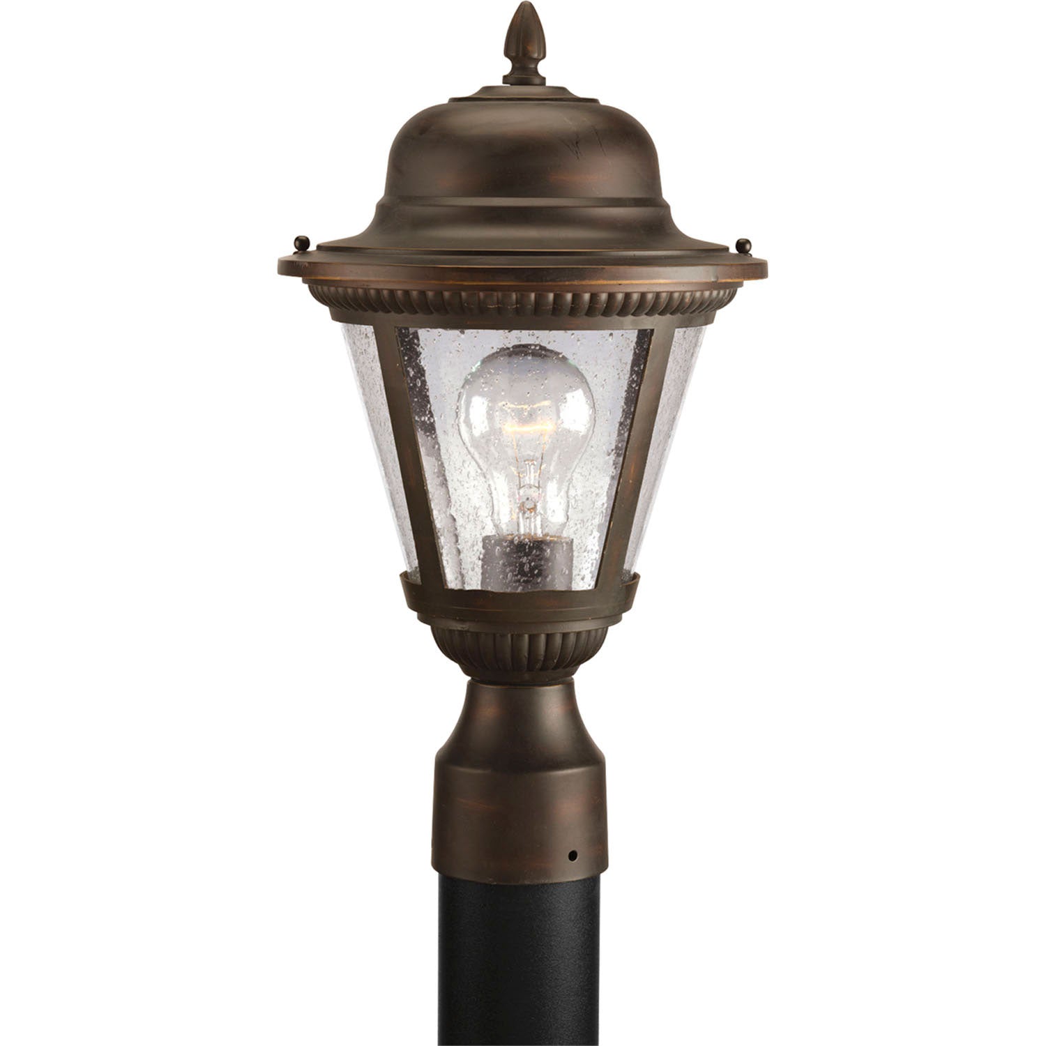 Progress Canada - One Light Post Lantern - Westport - Antique Bronze- Union Lighting Luminaires Decor