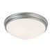Capital Lighting - Two Light Flush Mount - Hansen - Matte Nickel- Union Lighting Luminaires Decor
