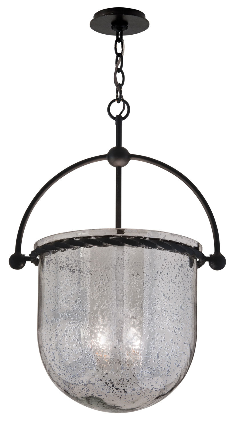 Troy Lighting Canada - Three Light Lantern - Mercury - Old Iron- Union Lighting Luminaires Decor