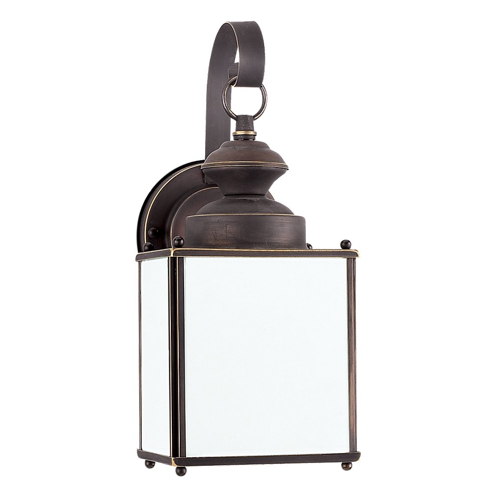 Generation Lighting Canada - One Light Outdoor Wall Lantern - Jamestowne - Antique Bronze- Union Lighting Luminaires Decor