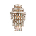 Corbett Lighting Canada - Three Light Wall Sconce - Dolcetti - Champagne Leaf- Union Lighting Luminaires Decor