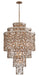 Corbett Lighting Canada - 19 Light Chandelier - Dolcetti - Champagne Leaf- Union Lighting Luminaires Decor
