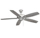 Meridian - 52" Ceiling Fan - Wind Star - Brushed Pewter- Union Lighting Luminaires Decor