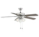 Meridian - 52" Ceiling Fan - First Value - Brushed Nickel- Union Lighting Luminaires Decor
