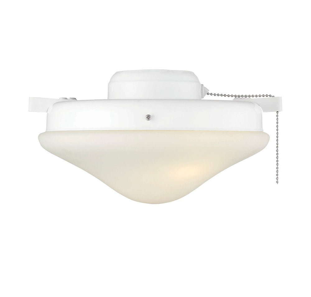 Meridian - Two Light Fan Light Kit - Crimson - White- Union Lighting Luminaires Decor