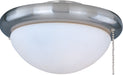Maxim - One Light Ceiling Fan Light Kit - Fan Light Kits - Satin Nickel- Union Lighting Luminaires Decor