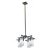 Kichler Canada - Four Light Outdoor Chandelier - Caterham - Olde Bronze- Union Lighting Luminaires Decor