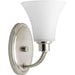 Progress Canada - One Light Bath Bracket - Joy - Brushed Nickel- Union Lighting Luminaires Decor