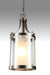 DVI Canada - One Light Pendant - Essex - Buffed Nickel w/Half Opal Glass- Union Lighting Luminaires Decor
