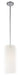 DVI Canada - One Light Mini-Pendant - Essex - Chrome w/Half Opal Glass- Union Lighting Luminaires Decor