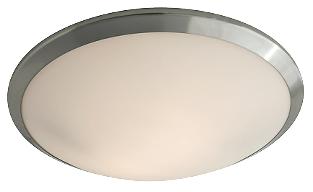 DVI Canada - Two Light Flush Mount - Essex - Buffed Nickle And Opal Glass- Union Lighting Luminaires Decor