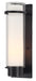 DVI Canada - One Light Outdoor Wall Sconce - Essex Outdoor - Hammered Black w/Half Opal Glass- Union Lighting Luminaires Decor