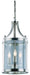 DVI Canada - Three Light Foyer Pendant - Niagara - Satin Nickel- Union Lighting Luminaires Decor