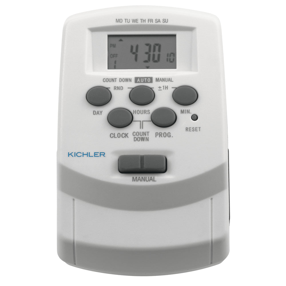 Kichler Canada - Digital Timer with Daylight Sa - Accessory - White- Union Lighting Luminaires Decor