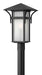 Hinkley Canada - LED Post Top/ Pier Mount - Harbor - Satin Black- Union Lighting Luminaires Decor