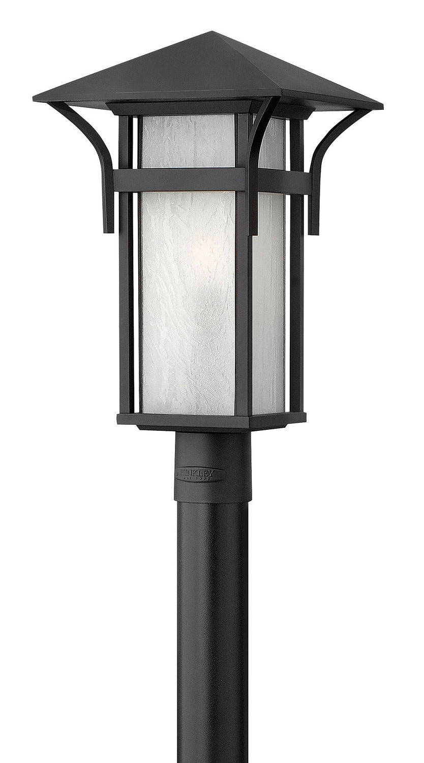 Hinkley Canada - LED Post Top/ Pier Mount - Harbor - Satin Black- Union Lighting Luminaires Decor