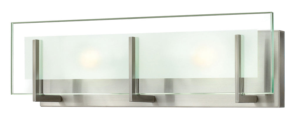 Hinkley Canada - Two Light Vanity - Latitude - Brushed Nickel- Union Lighting Luminaires Decor
