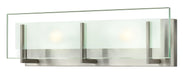 Hinkley Canada - Two Light Vanity - Latitude - Brushed Nickel- Union Lighting Luminaires Decor
