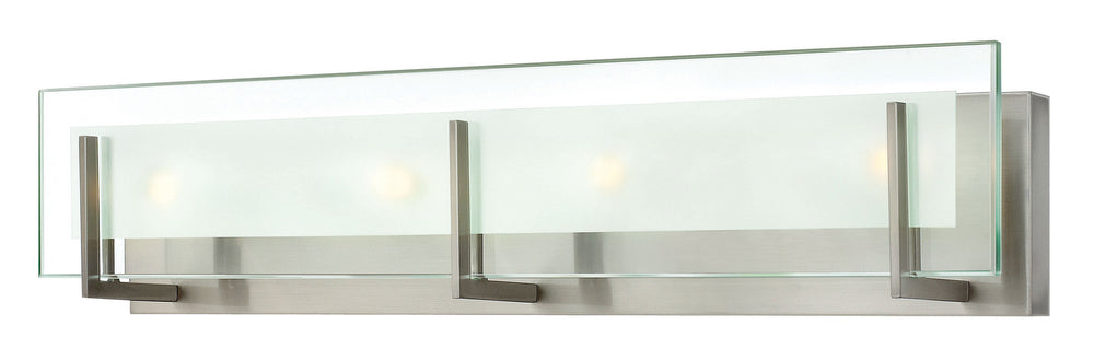 Hinkley Canada - Four Light Vanity - Latitude - Brushed Nickel- Union Lighting Luminaires Decor