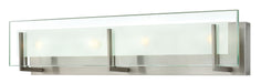 Hinkley Canada - Four Light Vanity - Latitude - Brushed Nickel- Union Lighting Luminaires Decor
