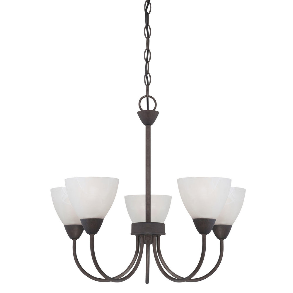 ELK Home - Five Light Chandelier - Tia - Painted Bronze- Union Lighting Luminaires Decor