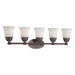 ELK Home - Five Light Vanity - Bella - Oil Rubbed Bronze- Union Lighting Luminaires Decor