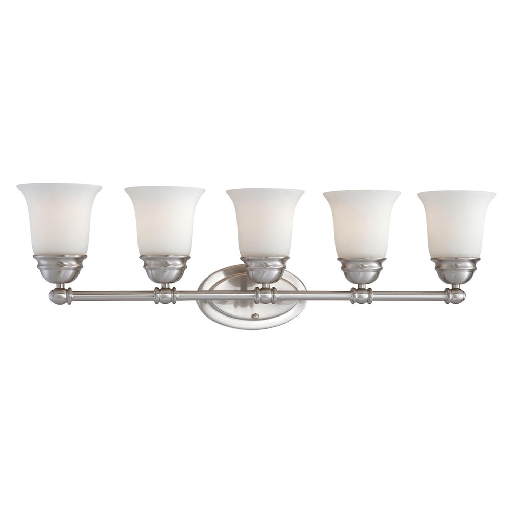 ELK Home - Five Light Vanity - Bella - Brushed Nickel- Union Lighting Luminaires Decor