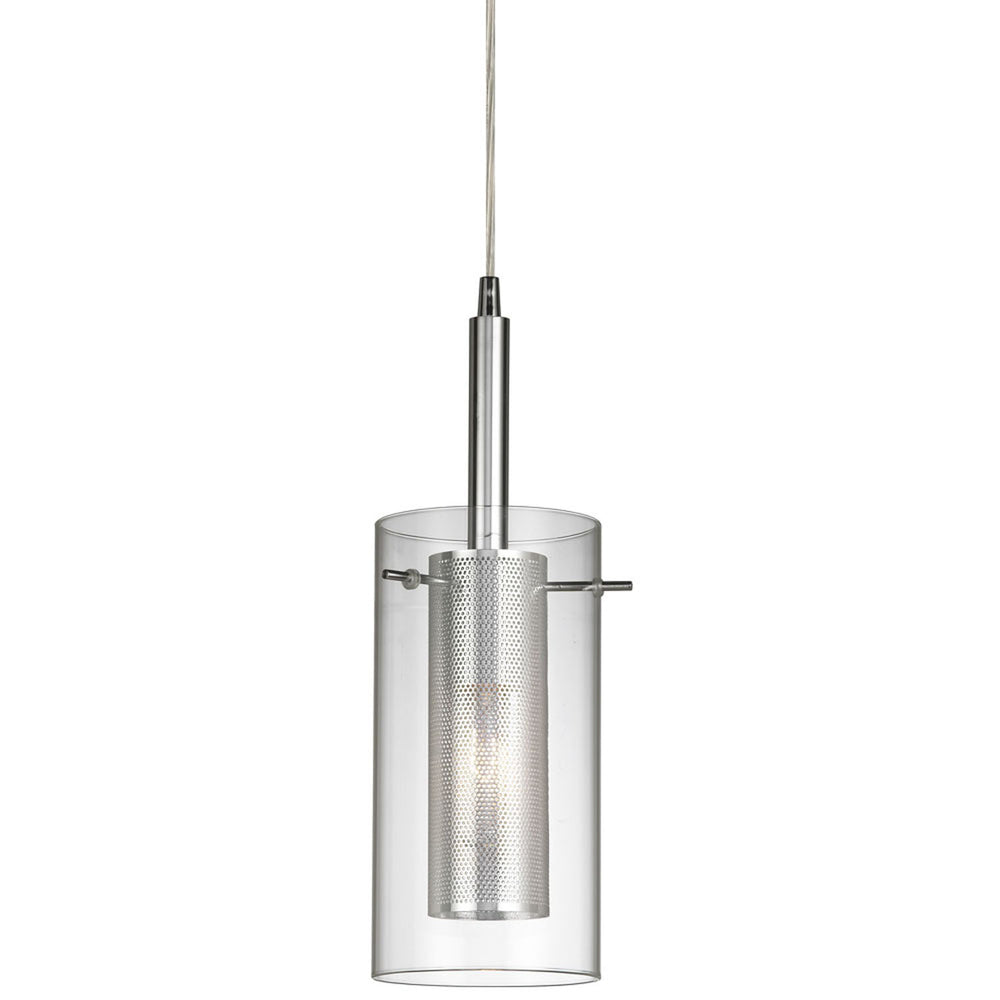 Dainolite Canada - One Light Pendant - Percy - Polished Chrome- Union Lighting Luminaires Decor