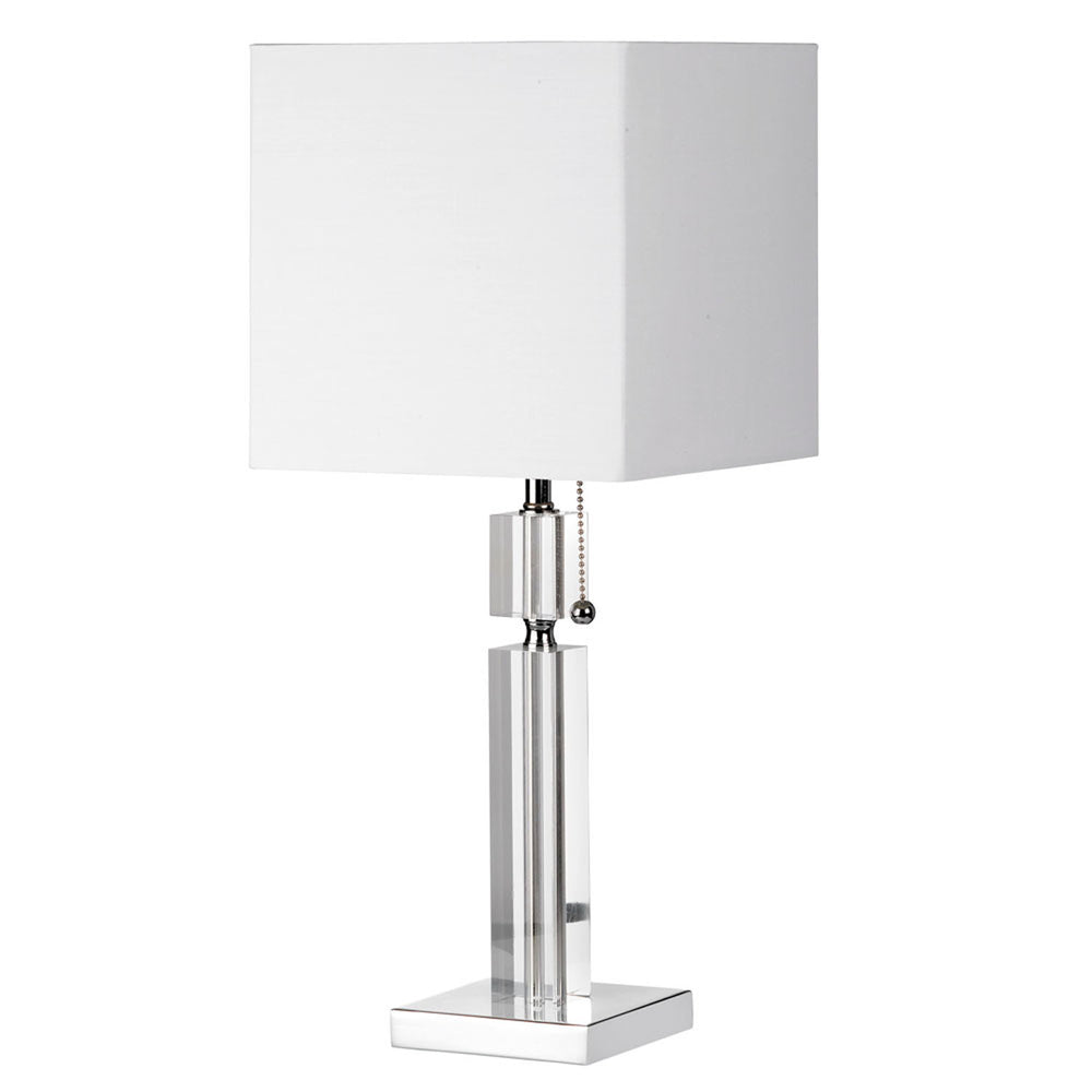 Dainolite Canada - One Light Table Lamp - Fernanda - Polished Chrome- Union Lighting Luminaires Decor