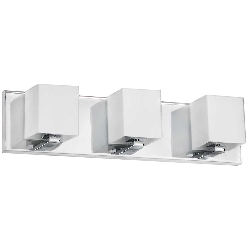 Dainolite Canada - Three Light Vanity Fixture - Verona - Polished Chrome- Union Lighting Luminaires Decor