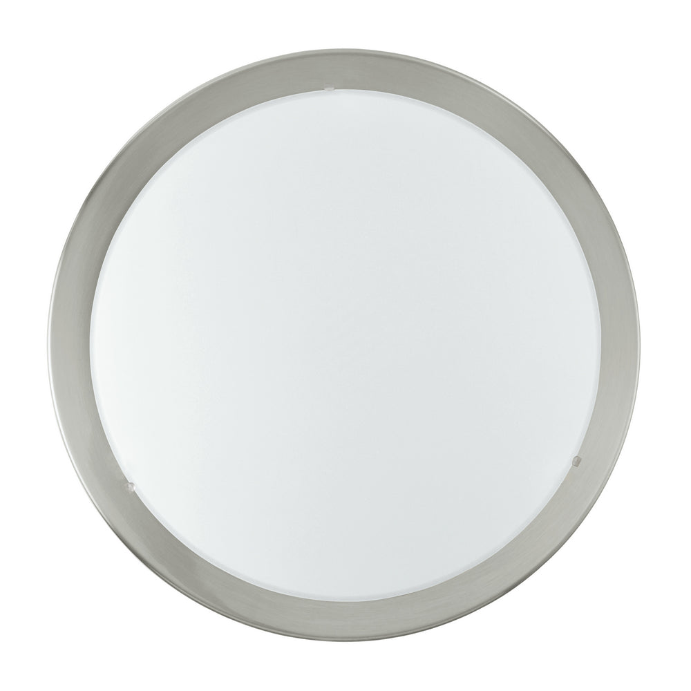 Eglo Canada - Two Light Ceiling Mount - Planet - Matte Nickel- Union Lighting Luminaires Decor