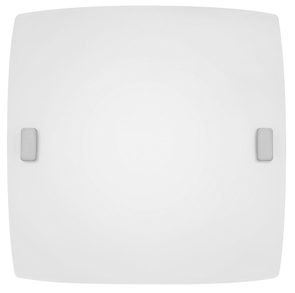 Eglo Canada - One Light Ceiling Mount - Borgo - Matte Nickel- Union Lighting Luminaires Decor