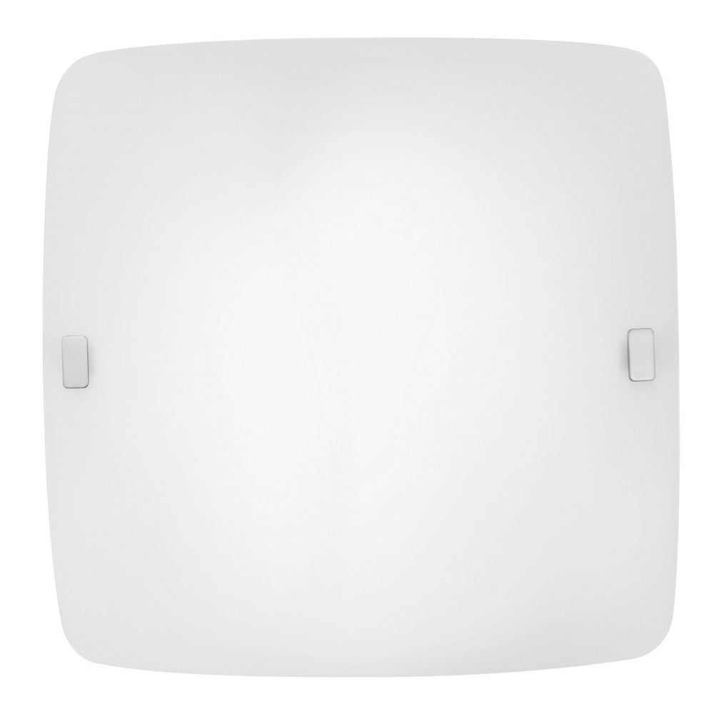 Eglo Canada - One Light Ceiling Mount - Borgo - Matte Nickel- Union Lighting Luminaires Decor