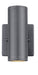 Eglo Canada - One Light Outdoor Wall Mount - Riga - Anthracite- Union Lighting Luminaires Decor