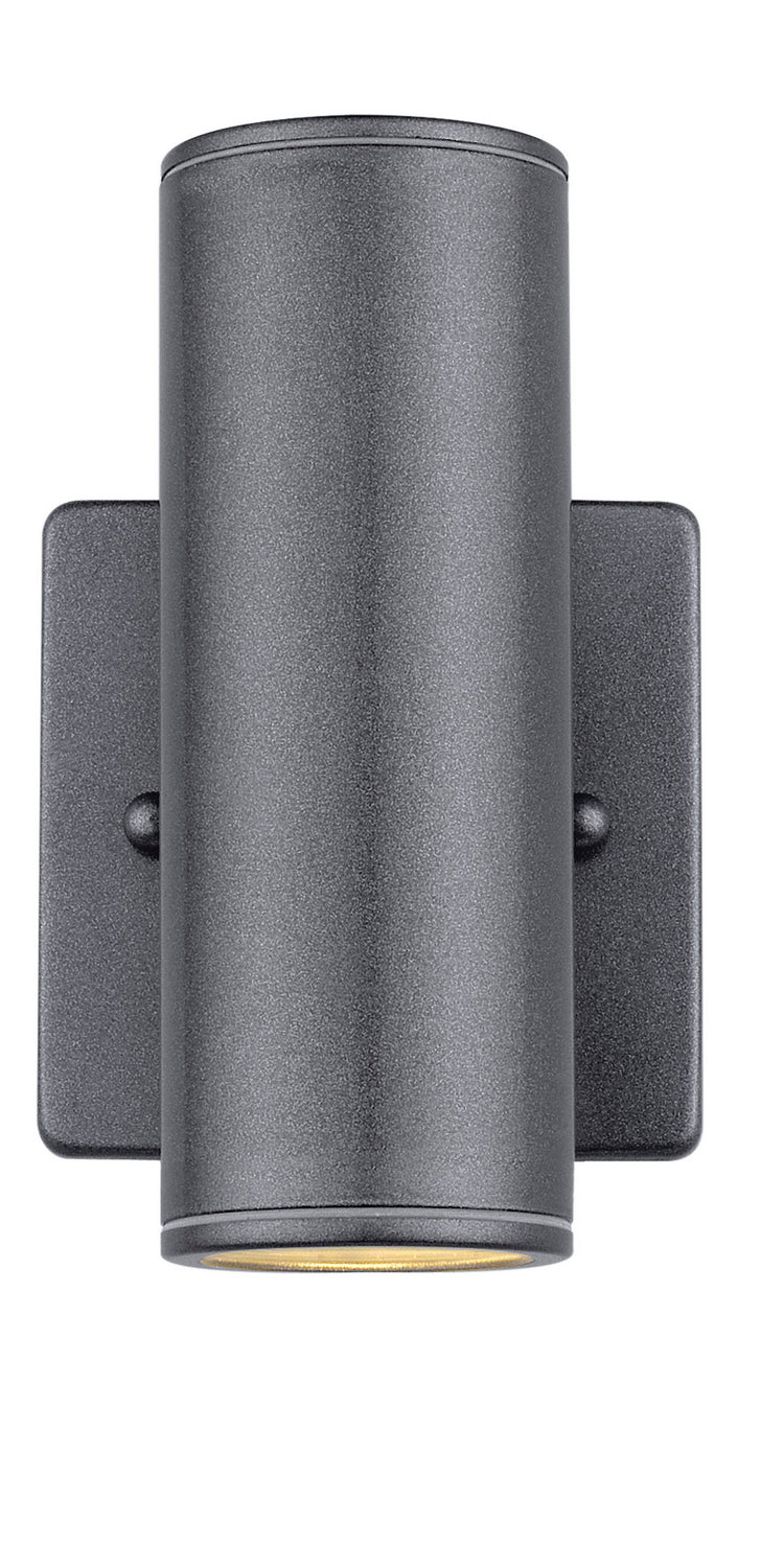 Eglo Canada - One Light Outdoor Wall Mount - Riga - Anthracite- Union Lighting Luminaires Decor