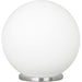 Eglo Canada - One Light Table Lamp - Rondo - Silver- Union Lighting Luminaires Decor