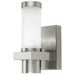 Eglo Canada - One Light Outdoor Wall Mount - Konya - Matte Nickel- Union Lighting Luminaires Decor
