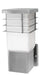 Eglo Canada - One Light Outdoor Wall Mount - Calgary - Stainless Steel- Union Lighting Luminaires Decor