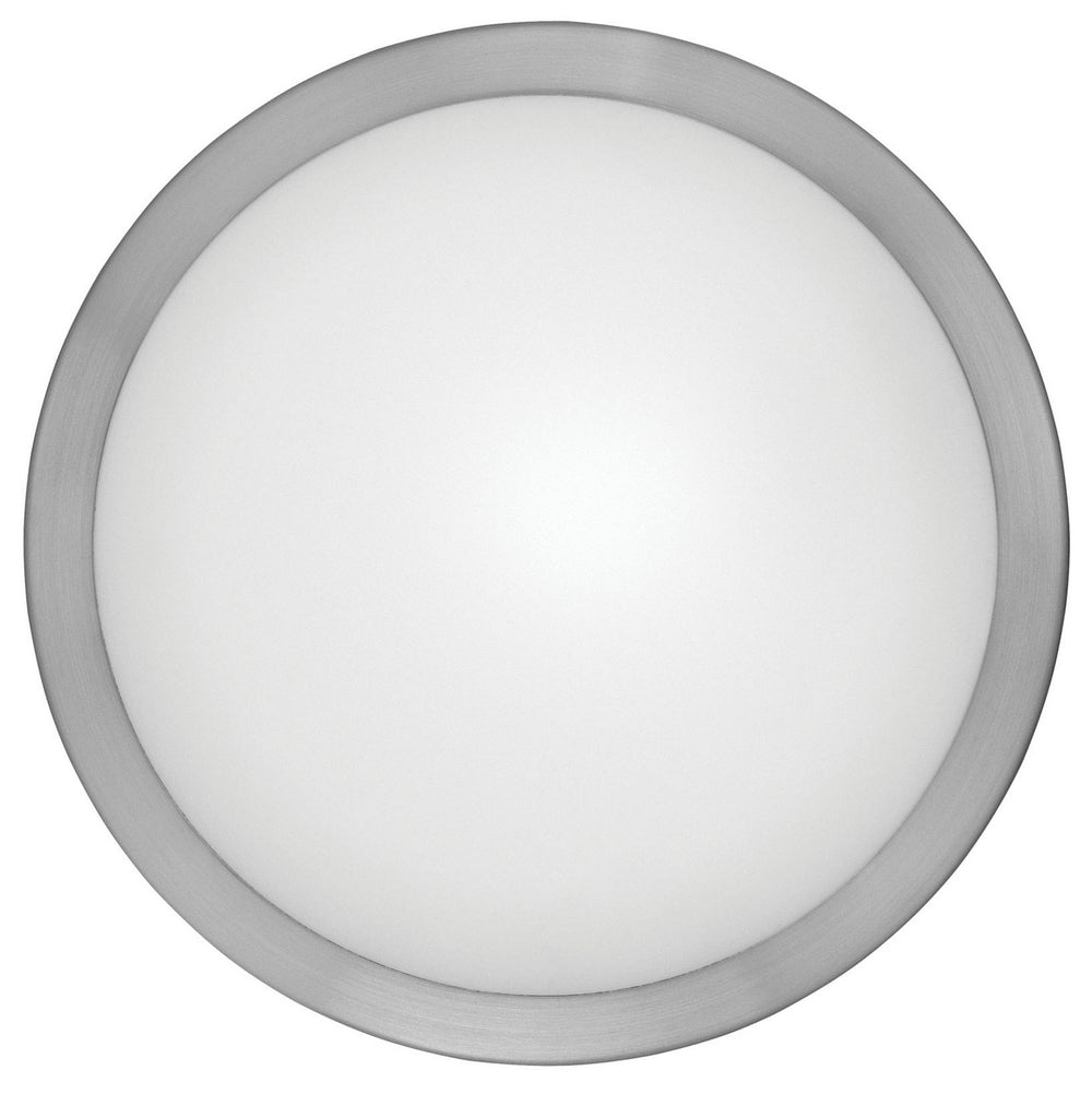 Eglo Canada - One Light Ceiling Mount - Arezzo - Matte Nickel- Union Lighting Luminaires Decor