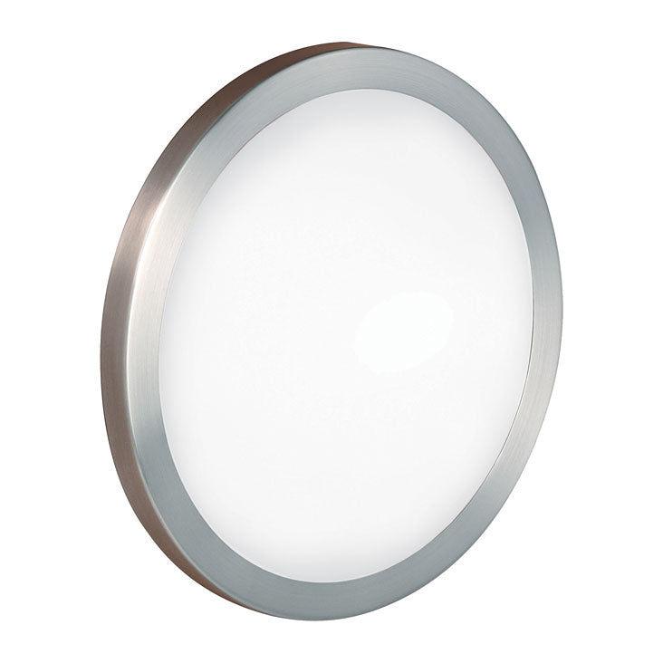 Eglo Canada - One Light Ceiling Mount - Arezzo - Matte Nickel- Union Lighting Luminaires Decor