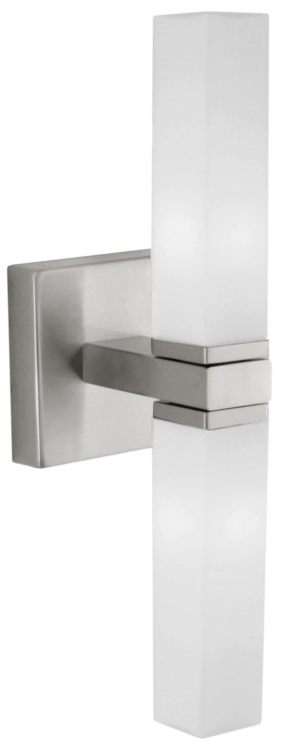Eglo Canada - Two Light Bath/Vanity - Palermo - Matte Nickel- Union Lighting Luminaires Decor