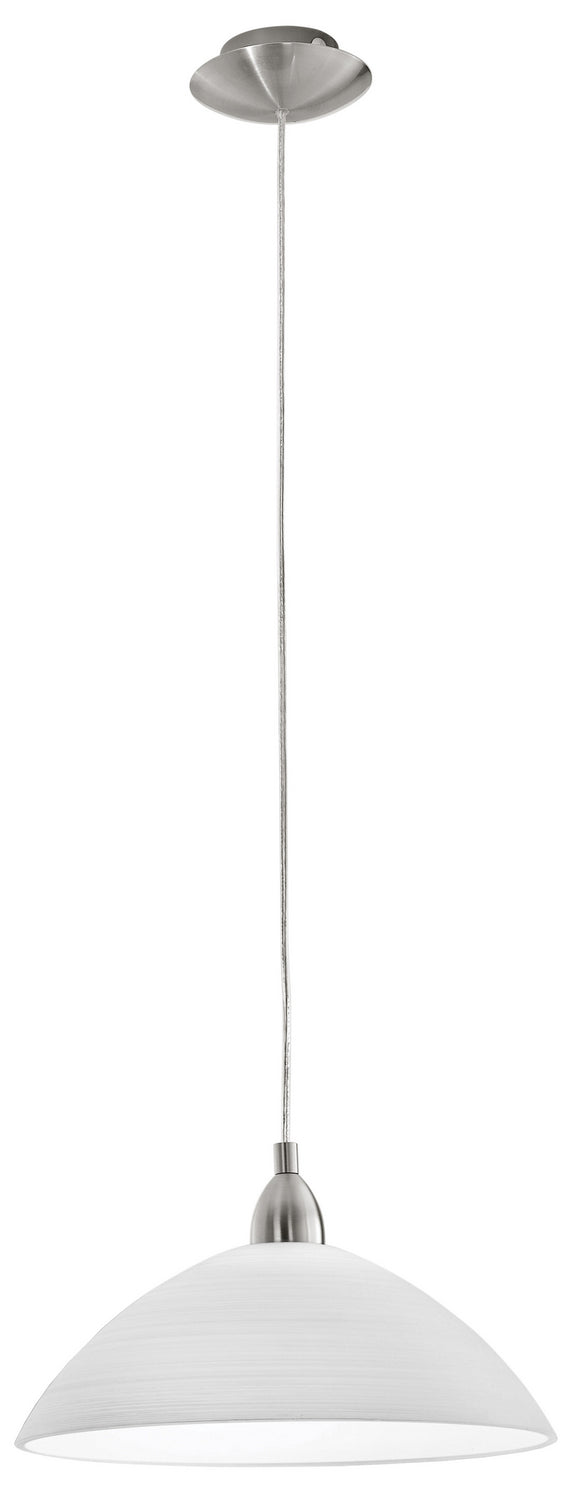 Eglo Canada - One Light Pendant - Lord 3 - Matte Nickel- Union Lighting Luminaires Decor