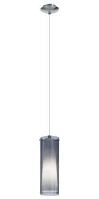 Eglo Canada - One Light Pendant - Pinto Nero - Matte Nickel- Union Lighting Luminaires Decor