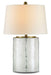 Currey and Company - One Light Table Lamp - Oscar - Clear/Brass- Union Lighting Luminaires Decor