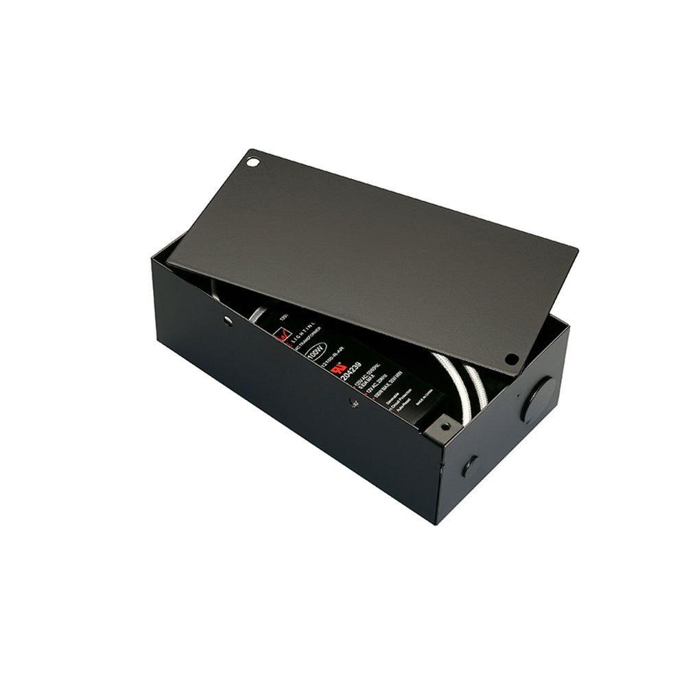 W.A.C. Canada - Electronic Transformer Enclosure - Power Supply - Black- Union Lighting Luminaires Decor