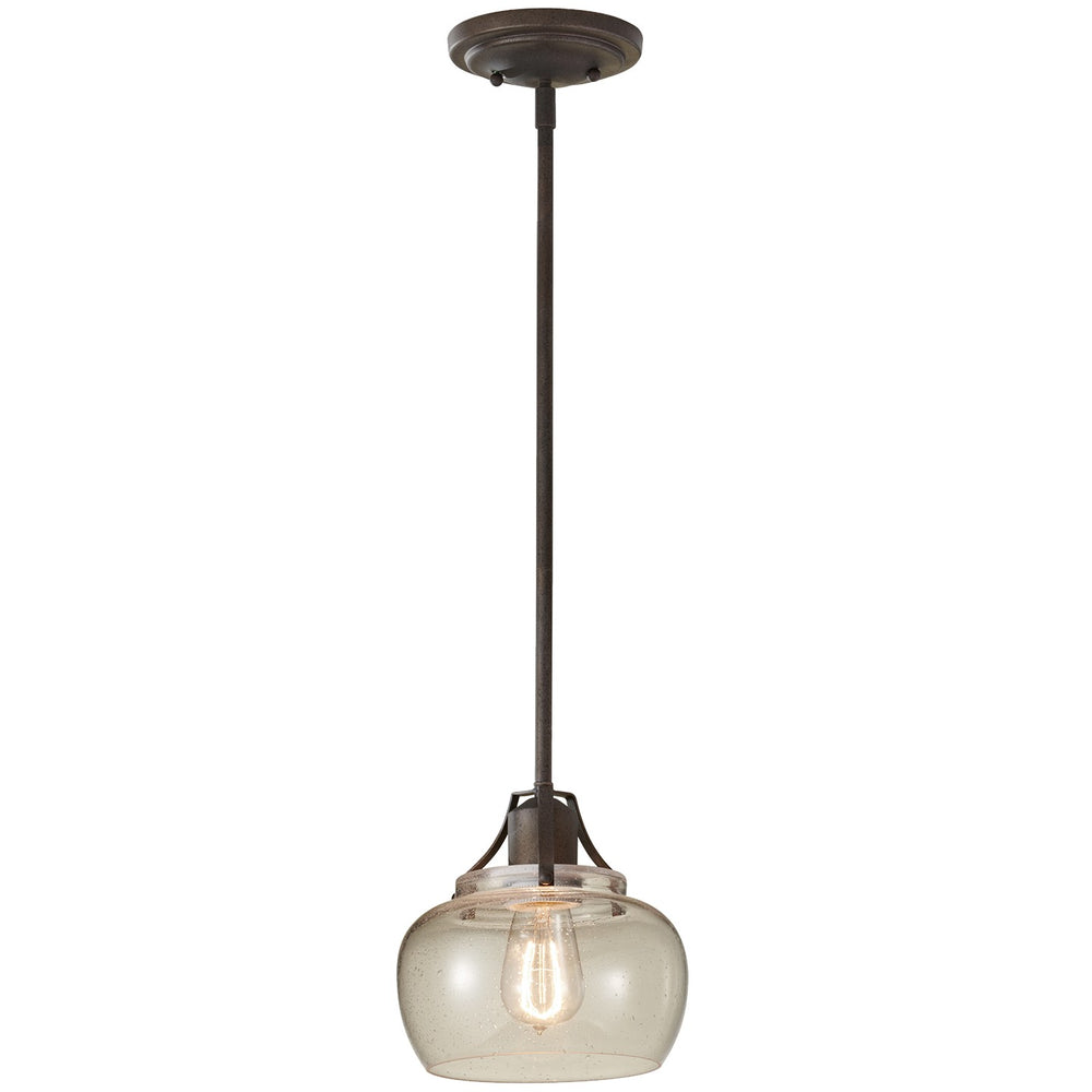 Generation Lighting Canada - One Light Pendant - Urban Renewal - Rustic Iron- Union Lighting Luminaires Decor