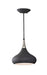 Generation Lighting Canada - One Light Pendant - Belle - Black- Union Lighting Luminaires Decor