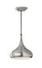Generation Lighting Canada - One Light Pendant - Belle - Brushed Steel- Union Lighting Luminaires Decor