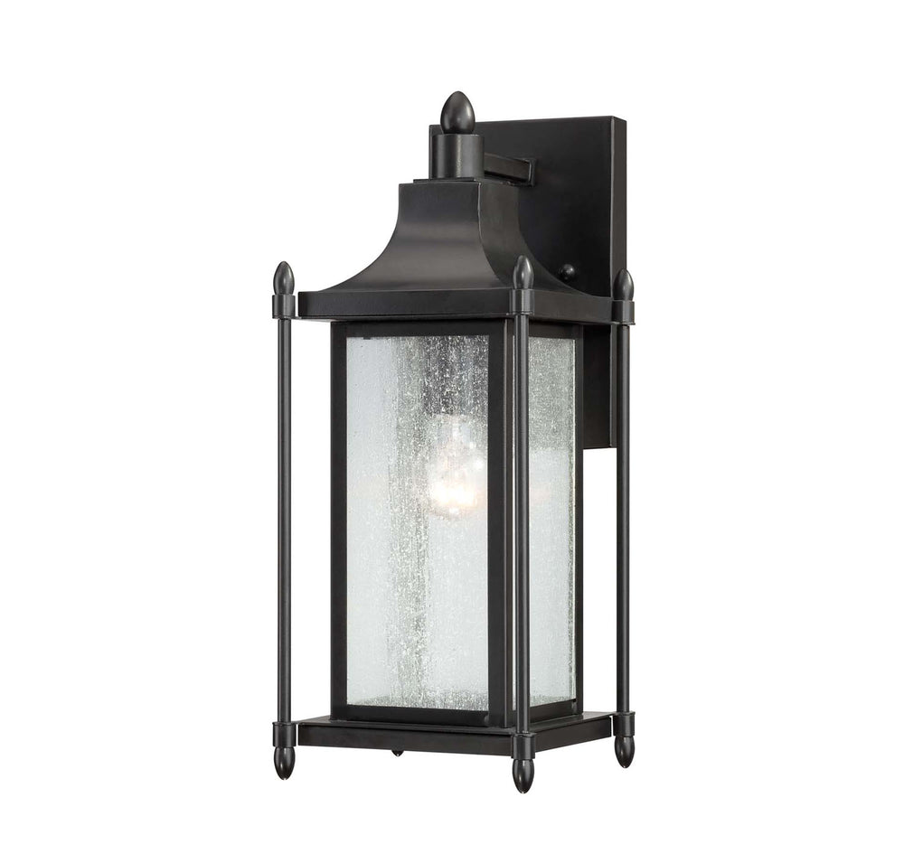 Savoy House - One Light Wall Mount - Dunnmore - Black- Union Lighting Luminaires Decor